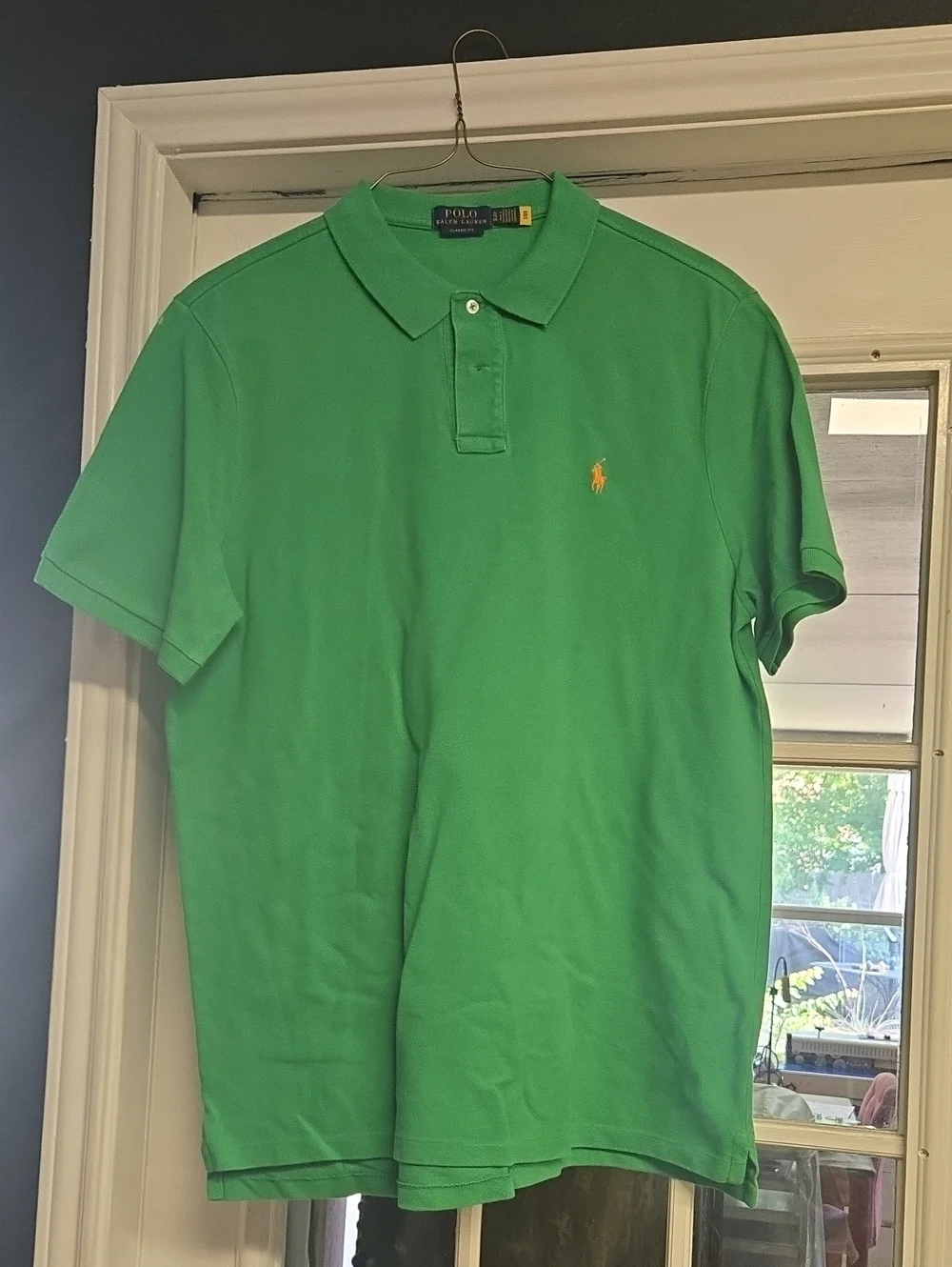 Polo by Ralph Lauren Men’s Olive Green Short-Sleeve Polo